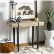 Safavieh Alyssa Console Table in Natural and Black