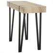 Safavieh Alyssa Console Table in Natural and Black