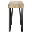 Safavieh Alyssa Console Table in Natural and Black