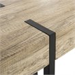 Safavieh Alyssa Console Table in Natural and Black