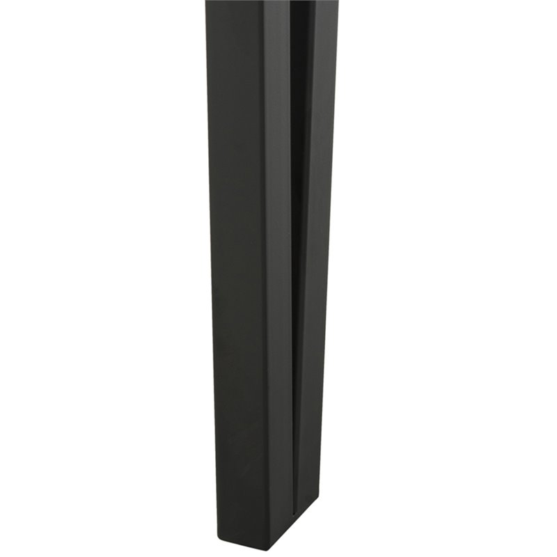 safavieh alyssa console table in natural and black
