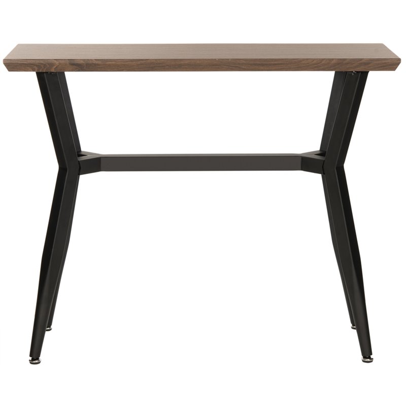 Safavieh Andrew Console Table in Brown and Black
