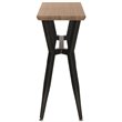 Safavieh Andrew Console Table in Brown and Black