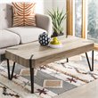 Safavieh Liann Coffee Table in Natural and Black