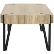 Safavieh Liann Coffee Table in Natural and Black