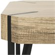 Safavieh Liann Coffee Table in Natural and Black
