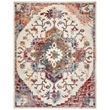 Safavieh Crystal 9' x 12' Rug in Light Blue and Burgundy