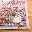 Safavieh Crystal 9' x 12' Rug in Light Blue and Burgundy