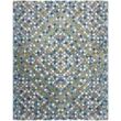Safavieh Casablanca 8' x 10' Hand Tufted Wool Rug in Ivory and Blue