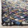 Safavieh Casablanca 5' x 8' Hand Tufted Wool Rug in Blue and Gold