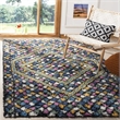Safavieh Casablanca 8' x 10' Hand Tufted Wool Rug in Blue and Gold