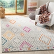 Safavieh Evoke 9' x 12' Rug in Navy and Ivory