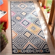 Safavieh Evoke 9' x 12' Rug in Navy and Ivory