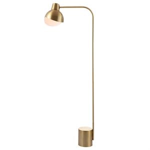Safavieh Violetta Floor Lamp in Brass and Gold