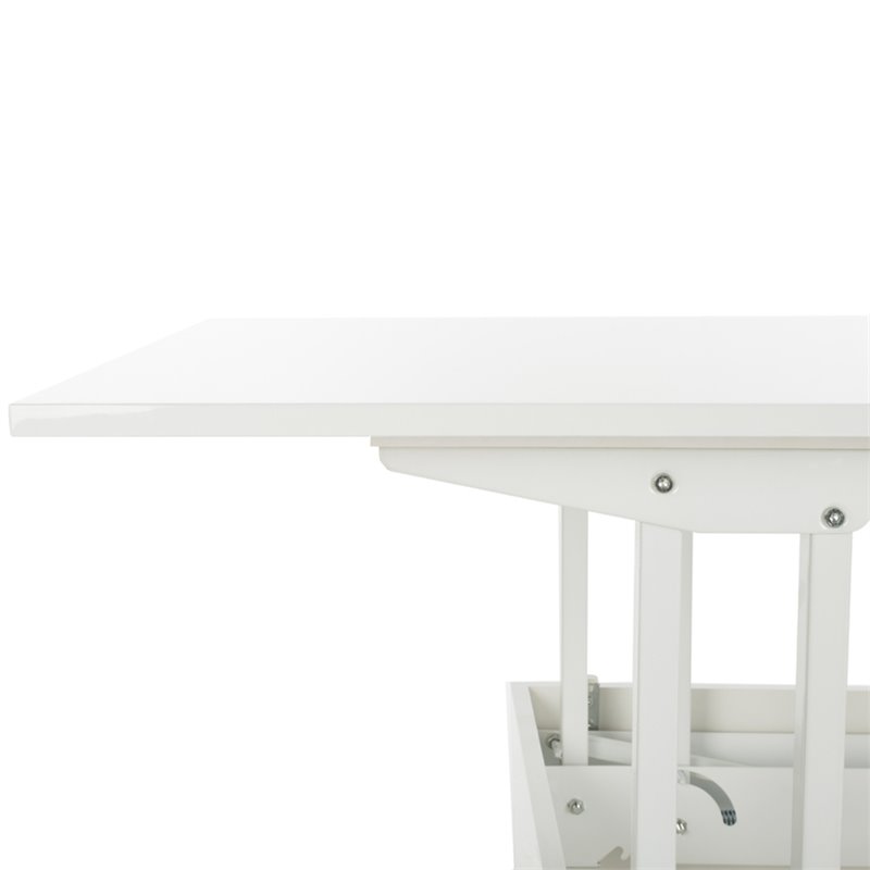 Safavieh Vanna Lift Top Coffee Table in White