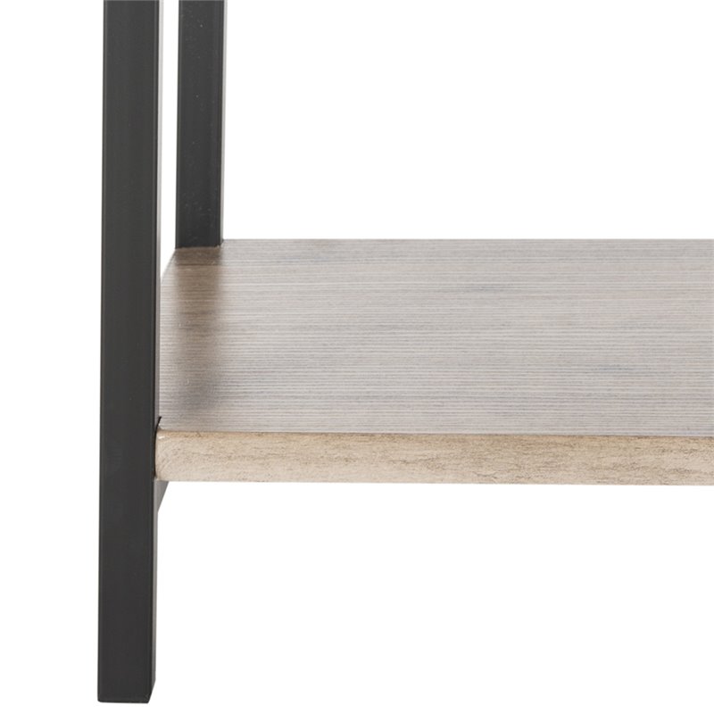 Safavieh Gabrielle Bookcase in Oak and Black
