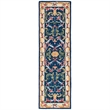 Safavieh Heritage 2' x 3' Hand Tufted Wool Rug in Navy and Ivory