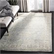 Safavieh Maharaja 9' x 12' Hand Knotted Rug in Light Blue and Ivory
