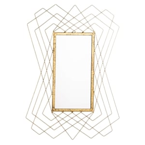Safavieh Hazelton Decorative Mirror in Gold