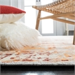 Safavieh Mirage 6' x 9' Hand Loomed Wool Rug in Ivory and Rust