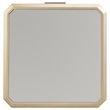 Safavieh Giana 3 Drawer Mirrored Nightstand in Gold