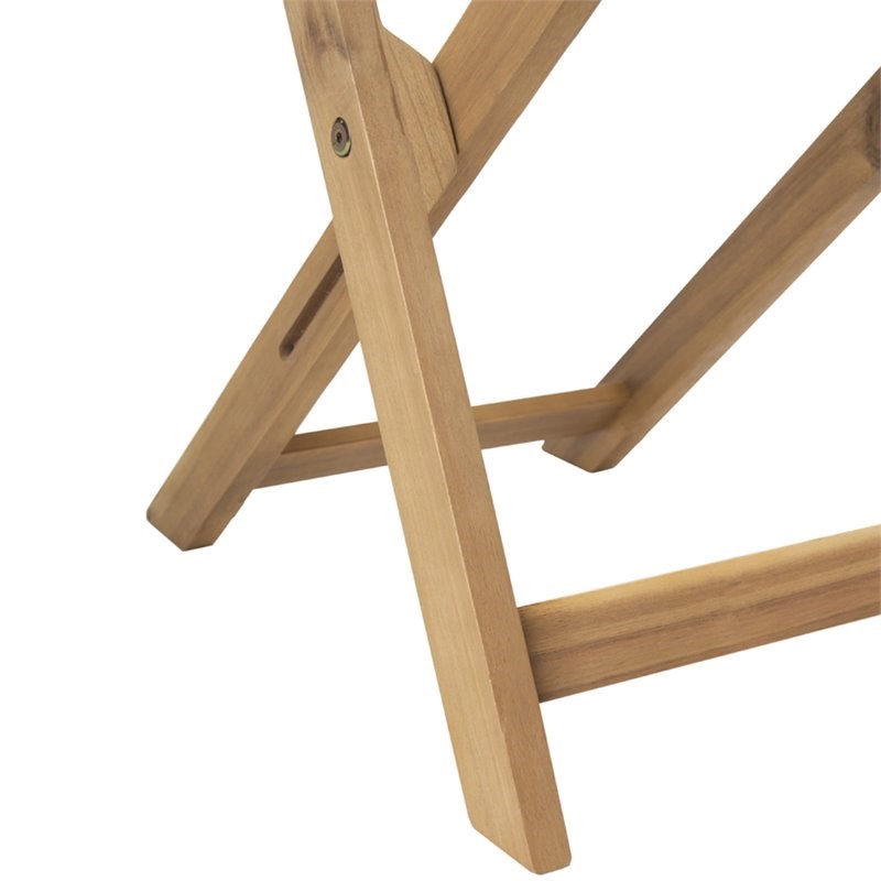 Safavieh Griffen 3 Piece Patio Dining Set in Natural