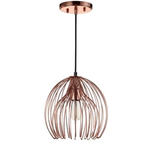 Safavieh Deena Pendant Light in Copper