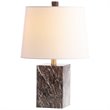 Safavieh Brett Table Lamp in Brown and Off White