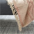 Safavieh Becks Throw Blanket in Copper and Beige