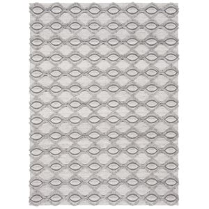 Safavieh Marbella 6' x 9' Hand Loomed Rug in Gray and Charcoal