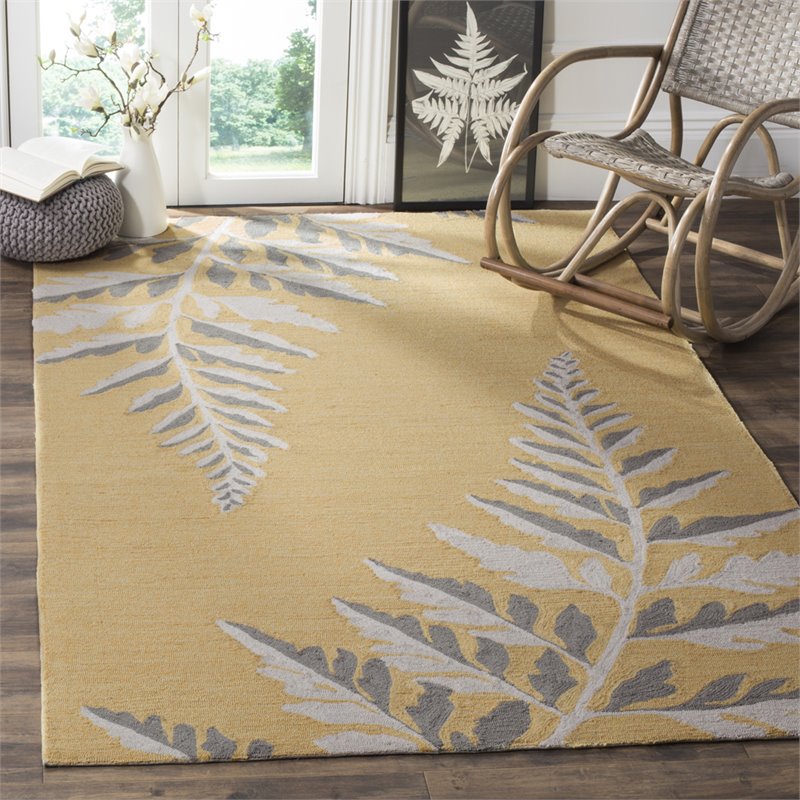 Safavieh Martha Stewart 5' x 8' Hand Woven Rug in Cornbread