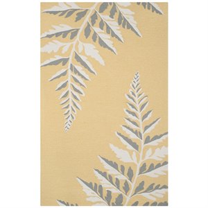 Safavieh Martha Stewart 5' x 8' Hand Woven Rug in Cornbread