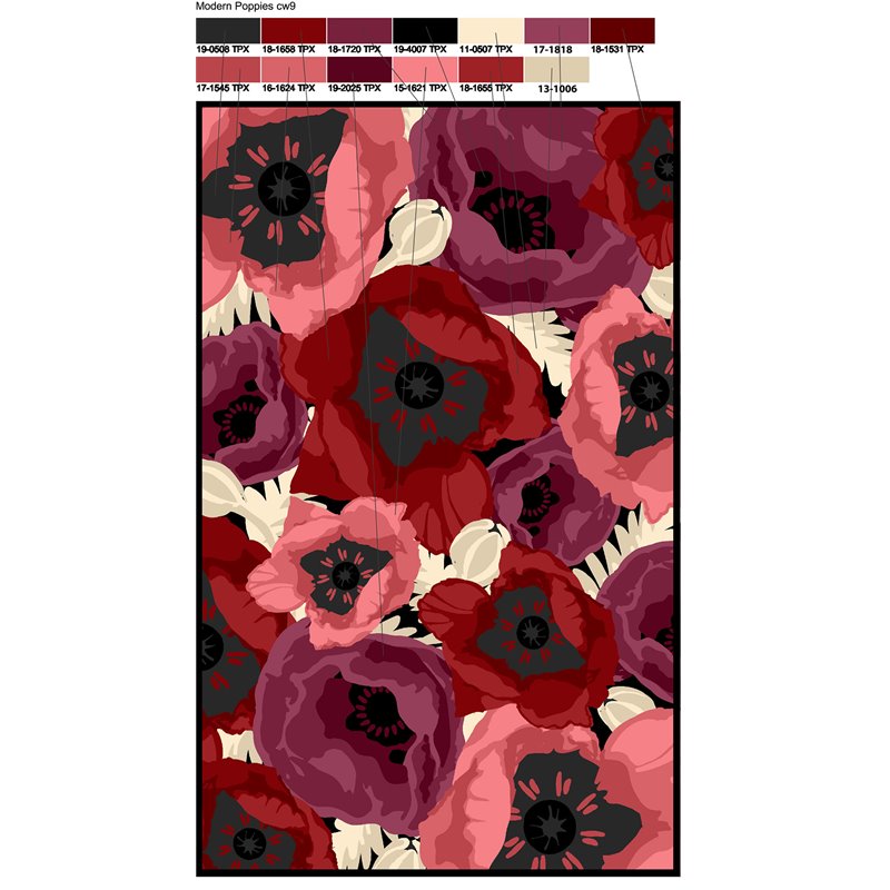 Safavieh Martha Stewart 5' x 8' Hand Tufted Wool Rug in Red and Pink