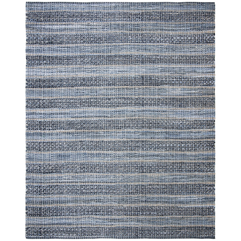 Safavieh Montauk 8' x 10' Hand Woven Jute Rug in Blue