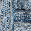 Safavieh Montauk 5' x 8' Hand Woven Jute Rug in Blue