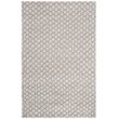 Safavieh Natura 5' x 8' Hand Woven Rug in Silver and Ivory