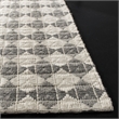 Safavieh Natura 6' Square Hand Woven Rug in Gray and Ivory