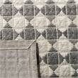 Safavieh Natura 6' Square Hand Woven Rug in Gray and Ivory