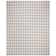 Safavieh Natura 6' Square Hand Woven Rug in Silver and Ivory