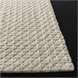 Safavieh Natura 6' Square Hand Woven Rug in Ivory