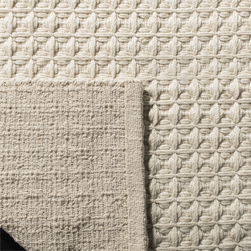Safavieh Natura 6' Square Hand Woven Rug in Ivory