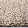 Safavieh Natural Fiber 3' x 5' Hand Woven Jute Rug in Natural