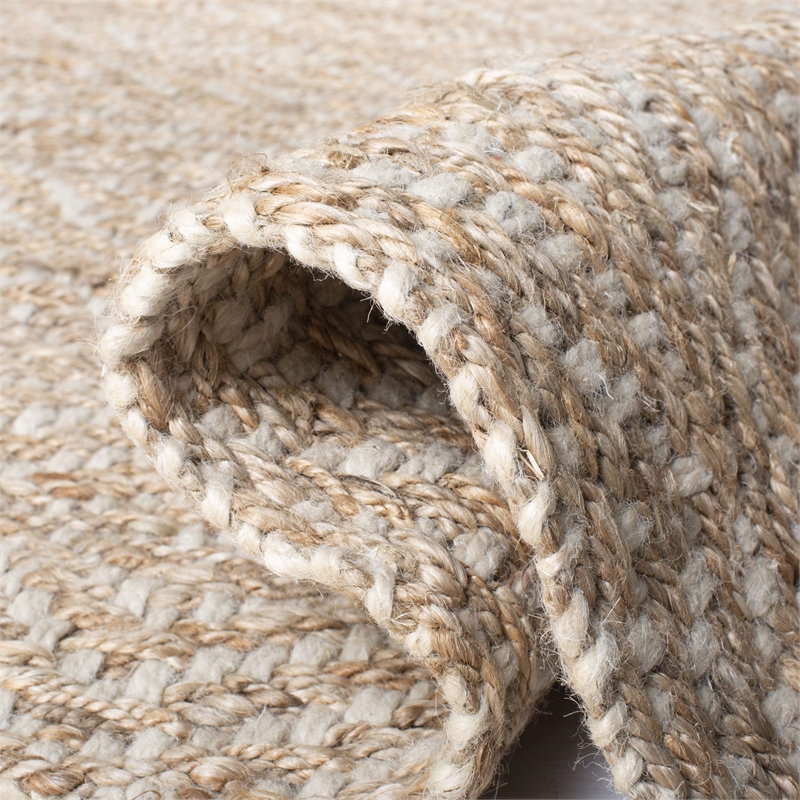 Safavieh Natural Fiber 3' x 5' Hand Woven Jute Rug in Natural
