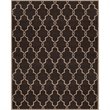 Safavieh Newport 8' x 10' Rug in Chocolate and Wheat