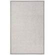 Safavieh Palm Beach 5' x 8' Hand Knotted Rug in Gray and Ivory