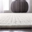 Safavieh Palm Beach 5' x 8' Hand Knotted Rug in Gray and Ivory