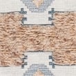 Safavieh Saffron 8' x 10' Hand Loomed Wool Rug in Taupe and Ivory