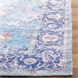 Safavieh Saffron 3' x 5' Rug in Aqua and Navy