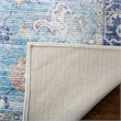 Safavieh Saffron 3' x 5' Rug in Aqua and Navy