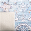 Safavieh Saffron 3' x 5' Rug in Aqua and Navy